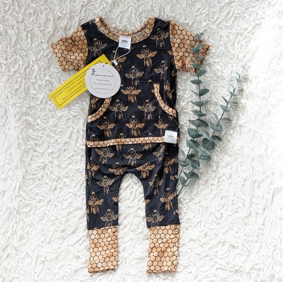 NEW Queen Bee Ready Set Romper 0-6 months RSR - Picture 1 of 5